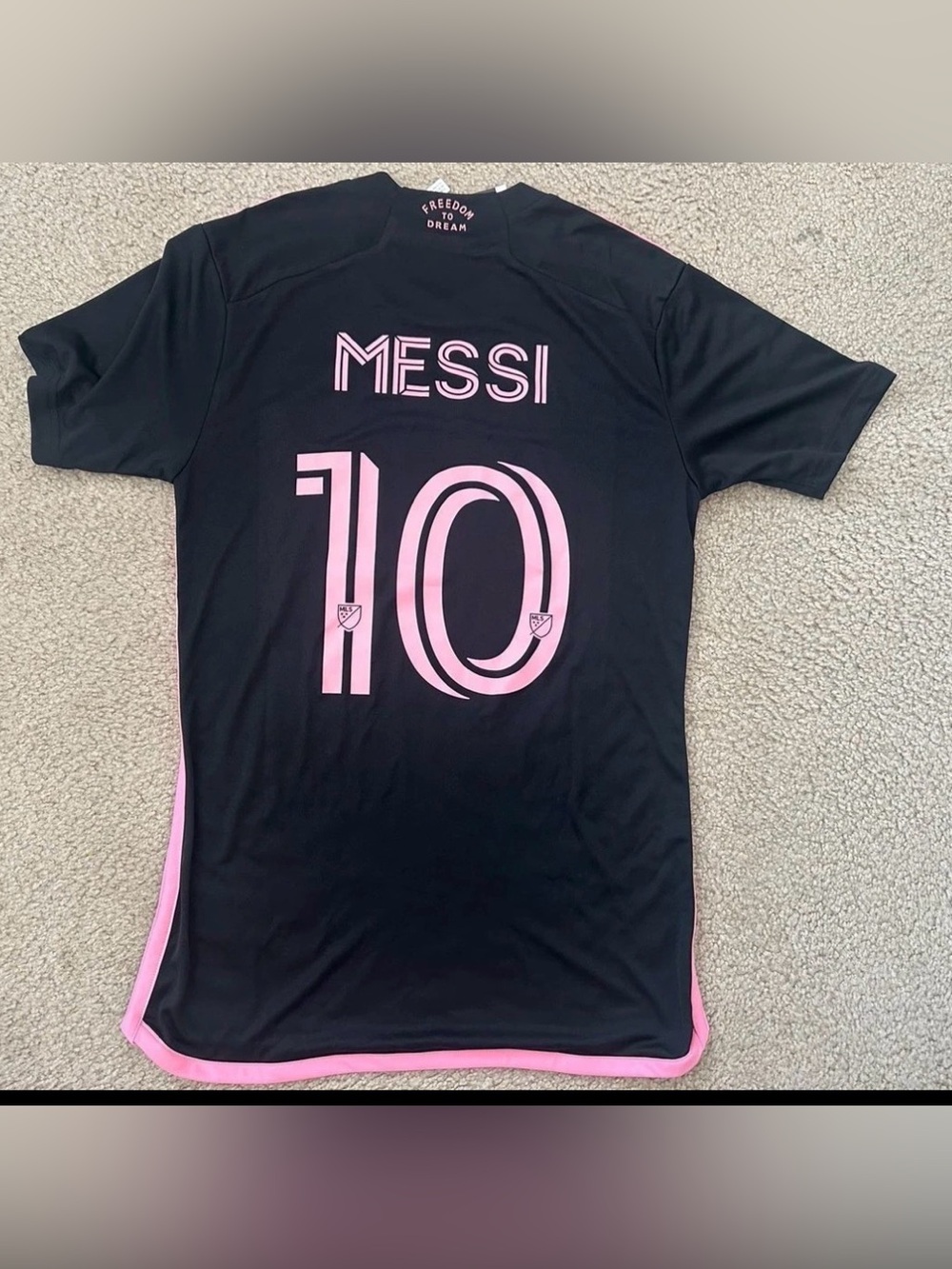 Adidas Lionel Messi #10 Black 2023 Adult Inter Miami Size Xs New - Picture 3 of 9